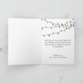 Fijne kerst & heldere kerstfeestelijke fotokaart feestdagen kaart (Binnen)