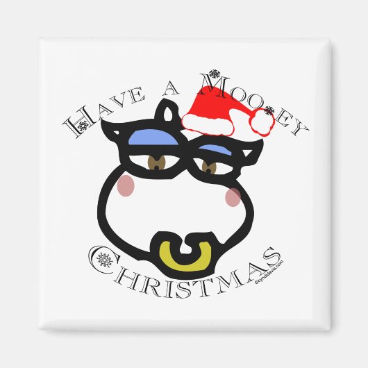 Fijne kerst! magneet (Voorkant)