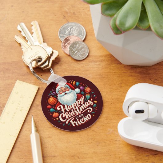 FIJNE KERST VOOR MIJN VRIEND SLEUTELHANGER (Bureau)