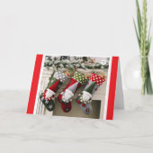 "Fijne Kerst" voor "U" Feestdagen Kaart (Voorkant)