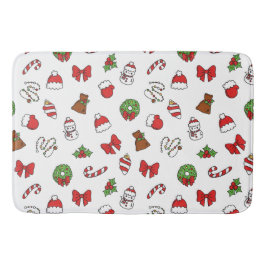 Fijne Kerst Vrolijke Kersttrui Feestelijke Vakanti Badmat
