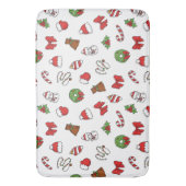 Fijne Kerst Vrolijke Kersttrui Feestelijke Vakanti Badmat (Voorkant Verticaal)