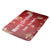 Fijne Kerst Vrolijke Kersttrui Feestelijke Vakanti Badmat (Gekanteld)