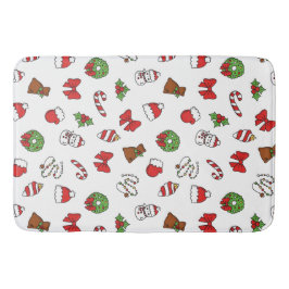 Fijne Kerst Vrolijke Kersttrui Feestelijke Vakanti Badmat