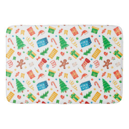Fijne Kerst Vrolijke Kersttrui Feestelijke Vakanti Badmat