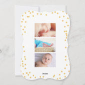 Fijne kerstavond op maat gemaakte feestdag feestdagenkaart (Achterkant)