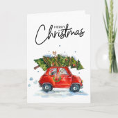 Fijne kerstdag! feestdagen kaart (Voorkant)