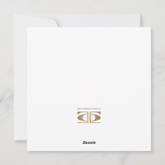 Fijne Kerstdag Kaart (Achterkant)