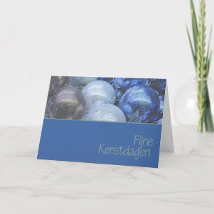 Fijne Kerstdag kerstversients Feestdagen Kaart