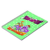 Fijne Kerstdag Octopus Kok Recepten Notitieboek (Linkerzijde)