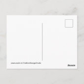 Fijne Kerstdag Stokstaartje Kerstman Briefkaart (Achterkant)