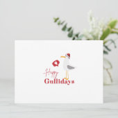 Fijne kerstdagen feestdagenkaart (Staand voorkant)