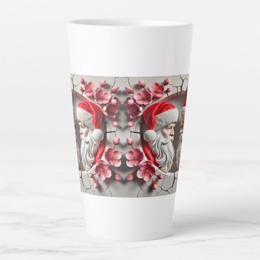 Fijne kerstdagen - twee kerstdagen latte mok (Voorkant)