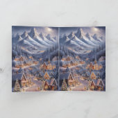 Fijne Kerstfeest Winter Wonderland Greeting Card Kaart (Binnen)