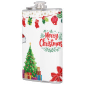 Fijne kerstfles heupfles (Links)