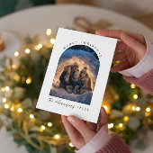 Fijne kerstfoto's op maat van kerstgerei feestdagenkaart