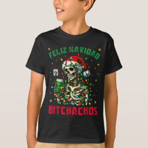 Fijne kerstmis Achos T-shirt vrolijk Kerstmis Kers