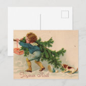 Fijne Kerstmis Briefkaart (Voorkant / Achterkant)