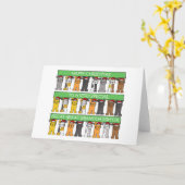 Fijne Kerstmis Grote Klein Kaart (Gele Bloem)