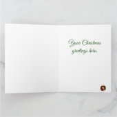 Fijne Kerstversiering Kaart (Binnen)