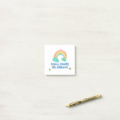 Fijne kinderdag Kleine Handen, Grote Dromen Post-it® Notes (Op bureau)