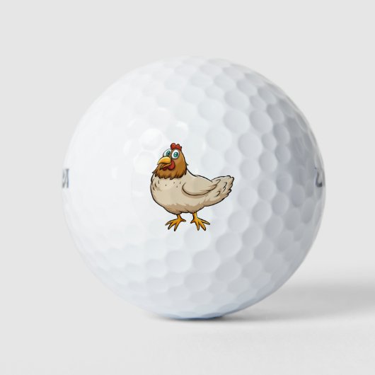 Fijne kip golfballen (Voorkant)