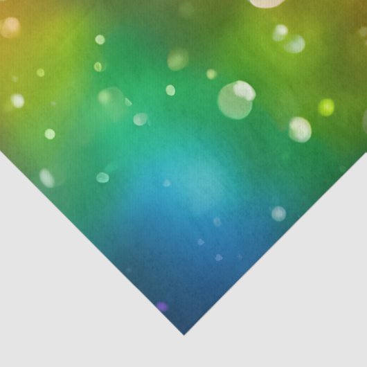 Fijne klavertjevier in het zonlicht tissuepapier (Detail)