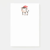 Fijne Koe in een Cute Red Pet Post-it® Notes (Voorkant)