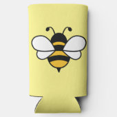 Fijne koelbox bij bijen met afbeelding. bewerkbaar seltzer blikjeskoeler (Achterkant)