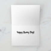 Fijne konijnendag! kaart (Binnen)