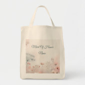 Fijne Koningin Annes Lace Bloemrijke Bruidsfeest Tote Bag (Voorkant)