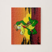 Fijne krokodil legpuzzel (Verticaal)