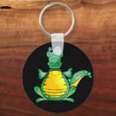 Fijne krokodil sleutelhanger (Voorkant)