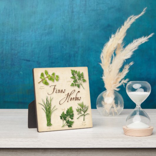 Fijne Kruiden Plaque Fotoplaat (Insitu)