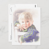 Fijne Kunst Briefkaart - Kleine beleefdheid, kleur (Voorkant / Achterkant)