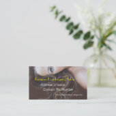 Fijne Kunst Hairdressing salon Visitekaartjes (Staand voorkant)