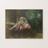 Fijne Kunst - Mezzetin - Antoine Watteau Legpuzzel (Horizontaal)
