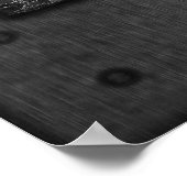 Fijne Kunst, Reis gemaakt, faux geklonken staal Poster (Hoek)