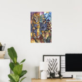 Fijne Kunstafdrukken: gedistilleerde tracker Poster (Thuiskantoor)