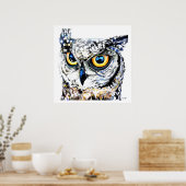 Fijne Kunstafdrukken: Grote afbeelding van een hoo Poster (Keuken)