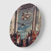 Fijne Kunstmuurklok Grote Klok (Hoek)