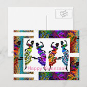 Fijne Kwanzaa! Briefkaart (Voorkant / Achterkant)