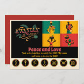 Fijne Kwanzaa Samen In Geest 2020 Do Over Feestdagenkaart (Voorkant / Achterkant)