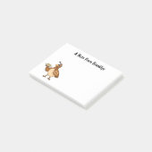 Fijne kwartel met eitjes cartoon post-it® notes (Schuin)