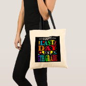 Fijne laatste dag van de 5e graad Afstuderen leraa Tote Bag (Voorkant (product))