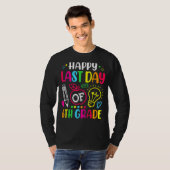 Fijne laatste dag van de 6e klas docent t-shirt (Voorkant volledig)