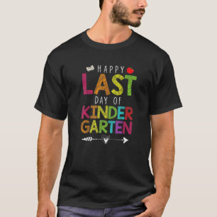 Fijne laatste dag van de Kindergarten Funny Teache T-shirt