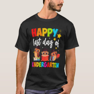 Fijne laatste dag van de leerling-leerling van de t-shirt