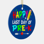 Fijne laatste dag van de leraar voor het Afstudere Keramisch Ornament (Rechts)