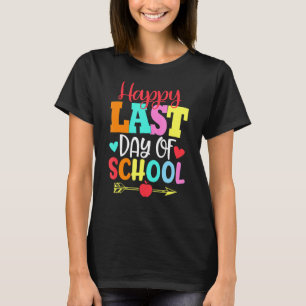 Fijne laatste dag van de school voor lerarenstuden t-shirt